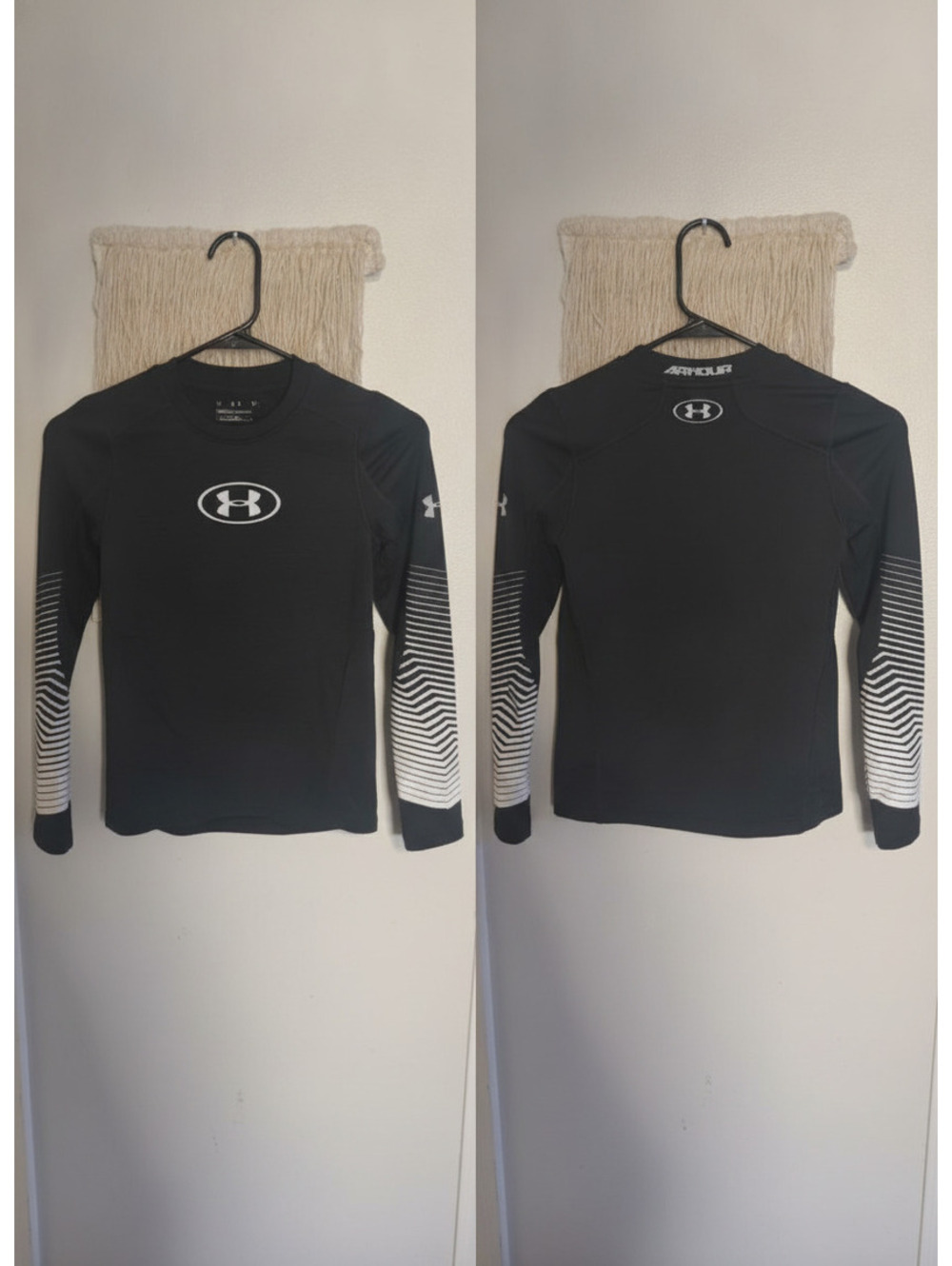 Under Armour Kid's Black Shirt